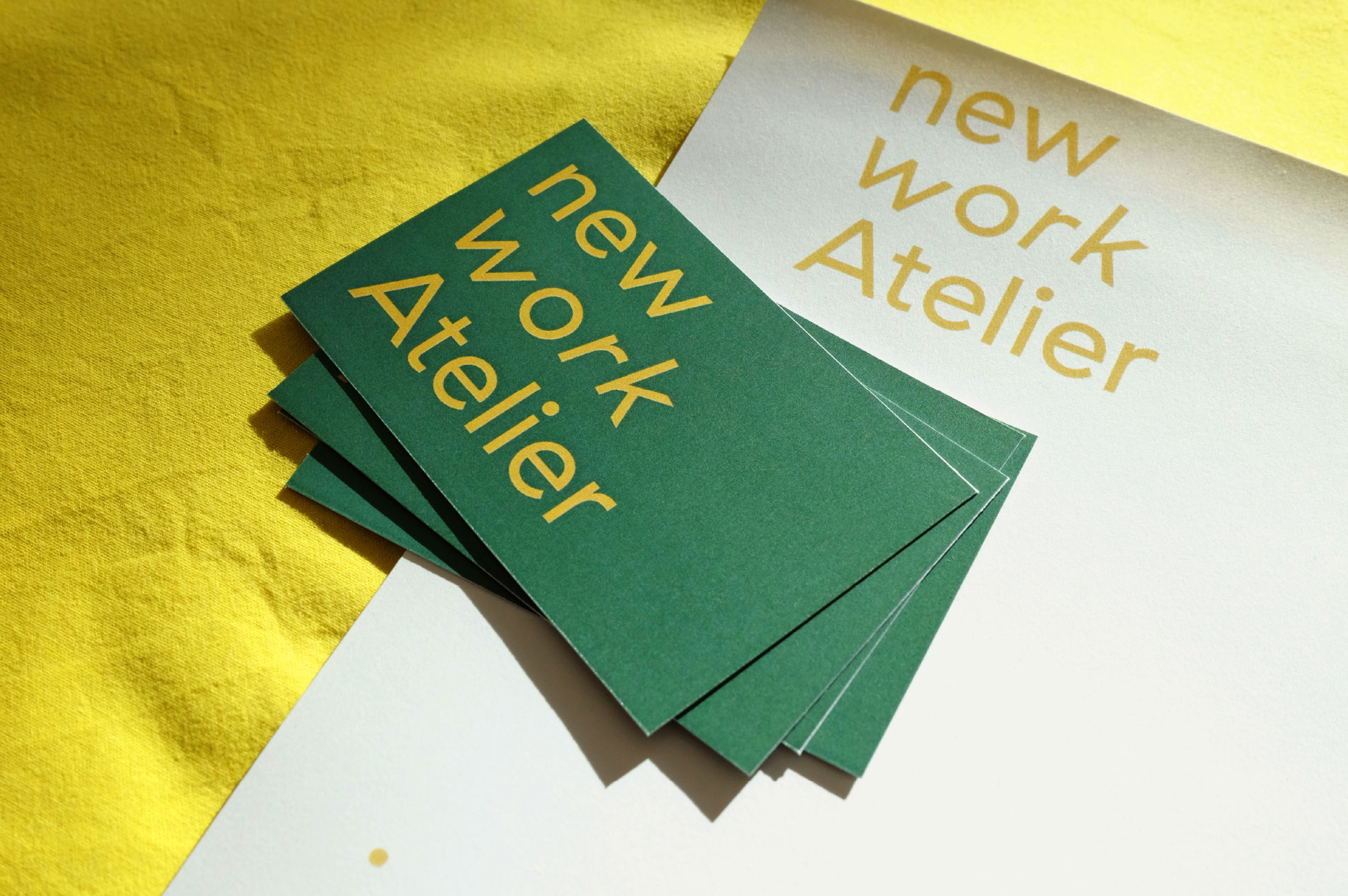 new work Atelier – Logodesign