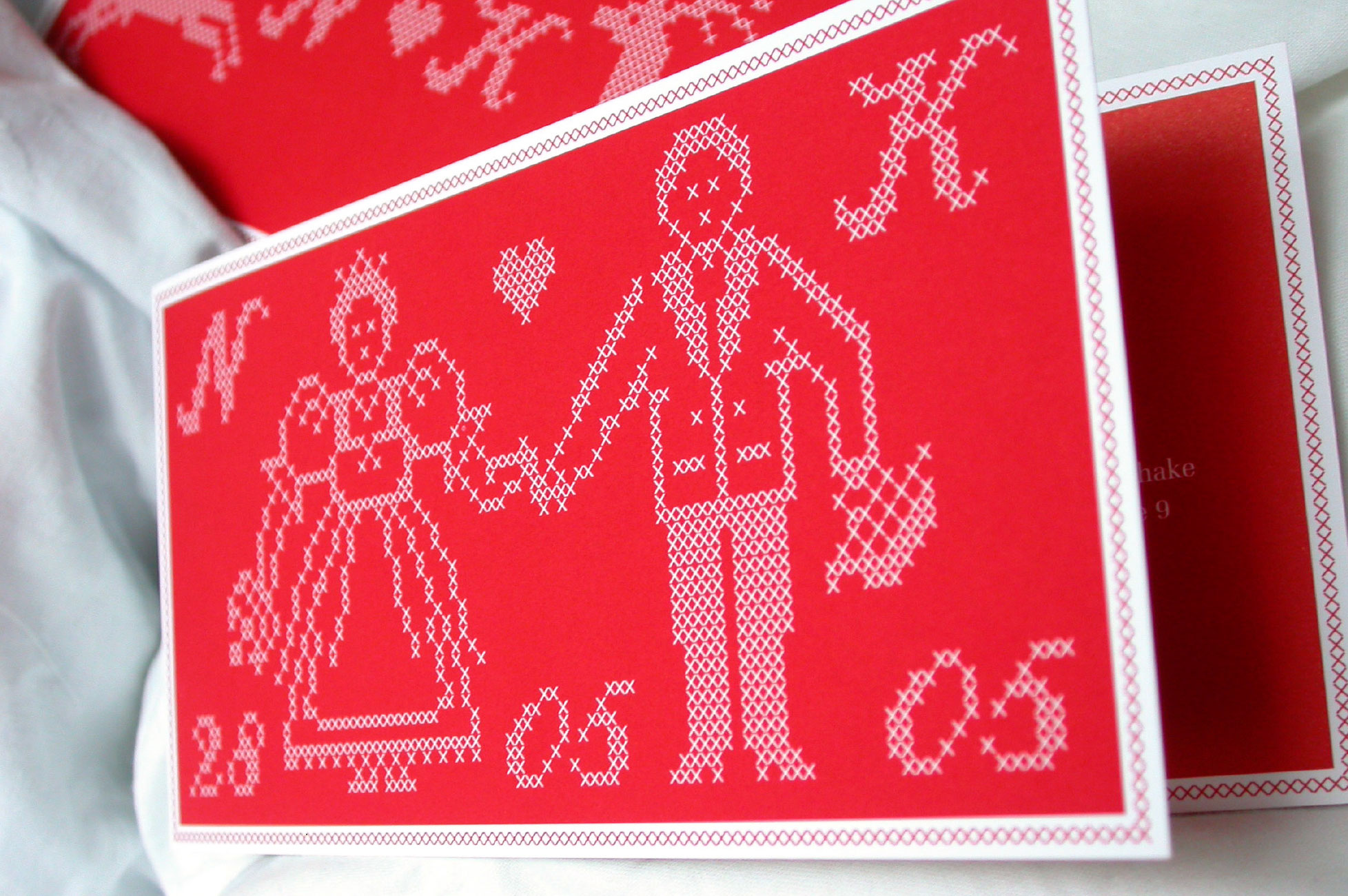 Nici + Knut - Einladungskarte zur Hochzeit