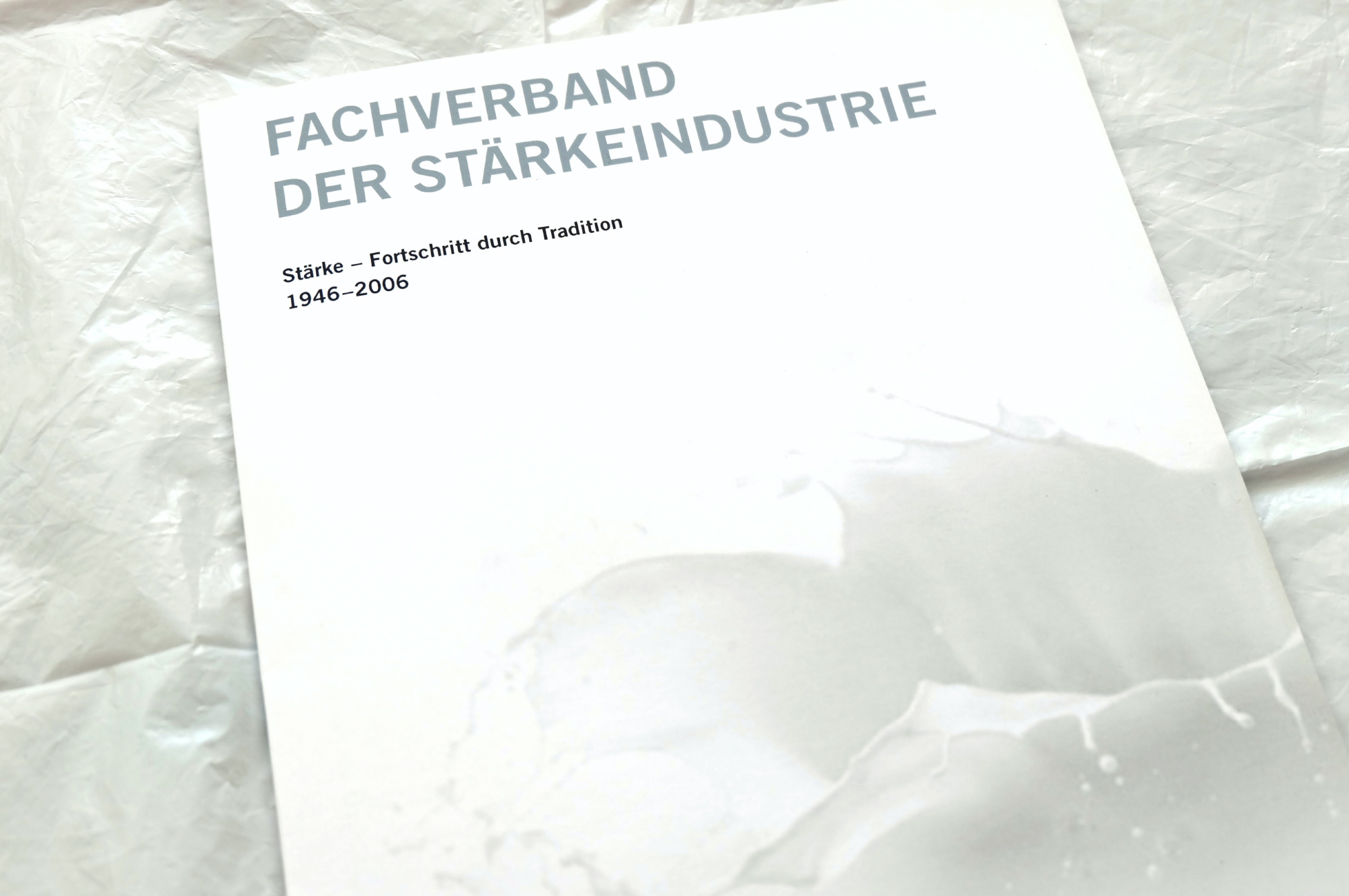 Fachverband der Stärkeindustrie - brochure cover