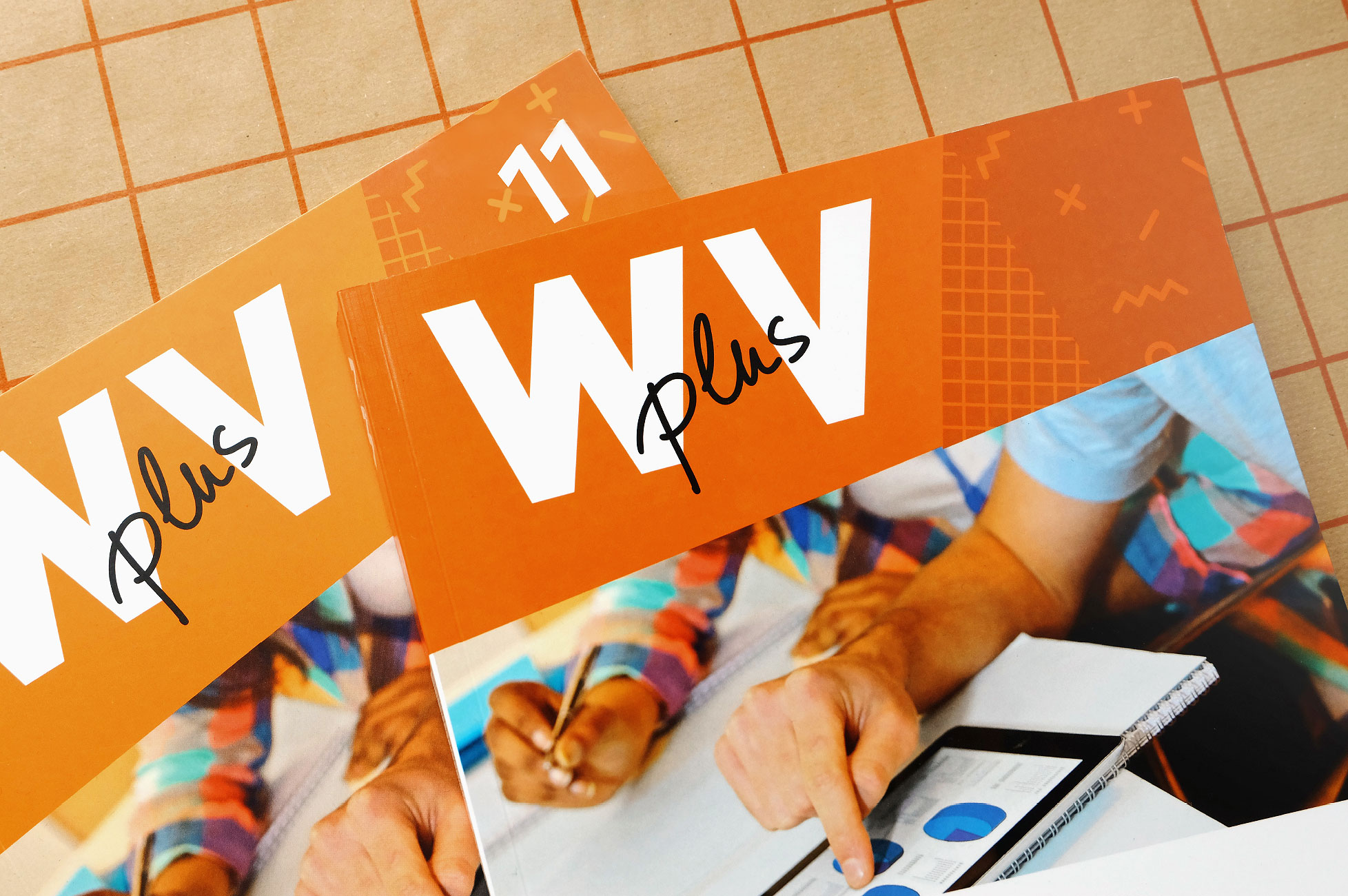 W plus V – Coverdetail Schülerbuch und Arbeitsheft