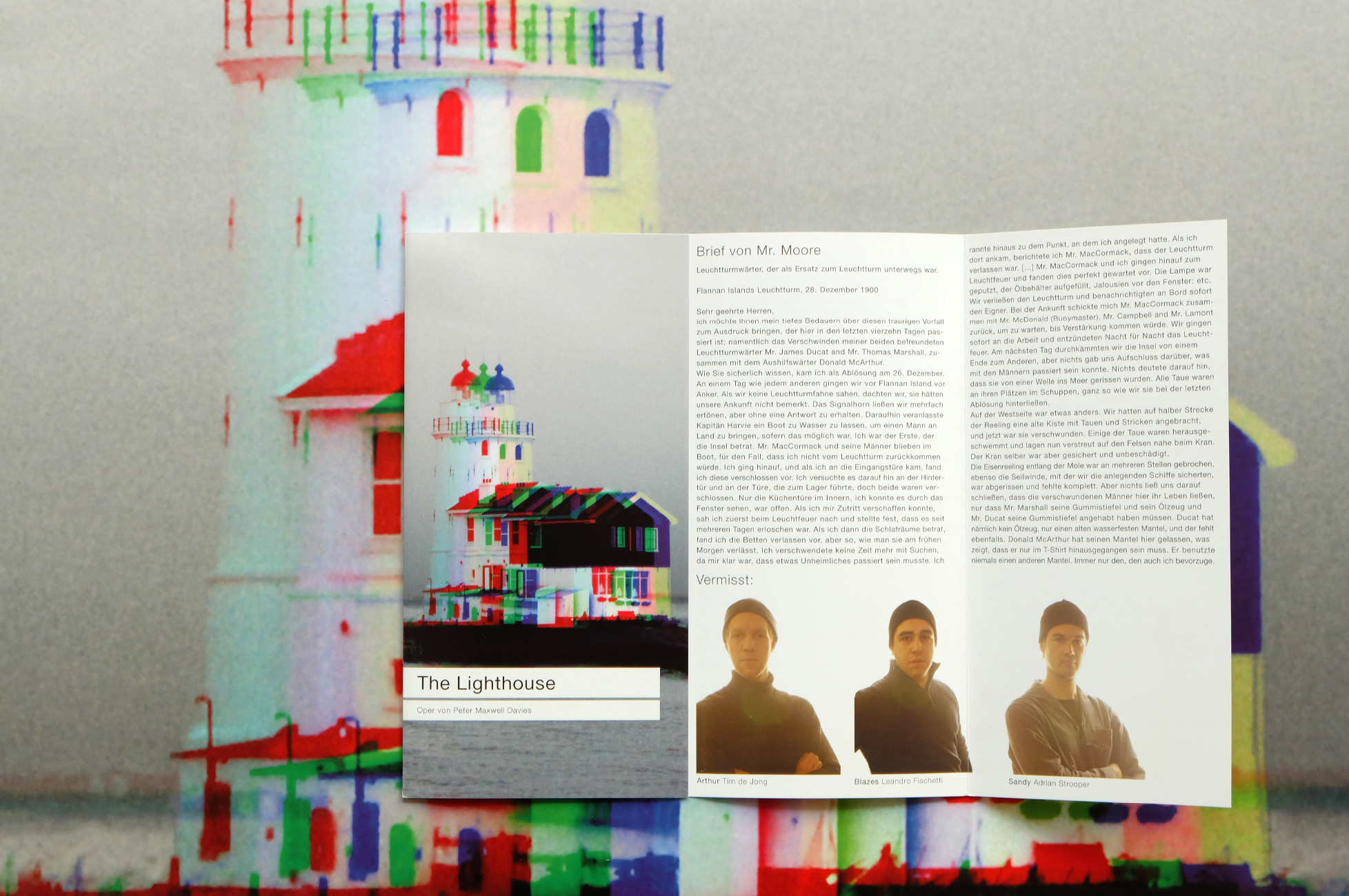 The Lighthouse - Flyer DIN lang