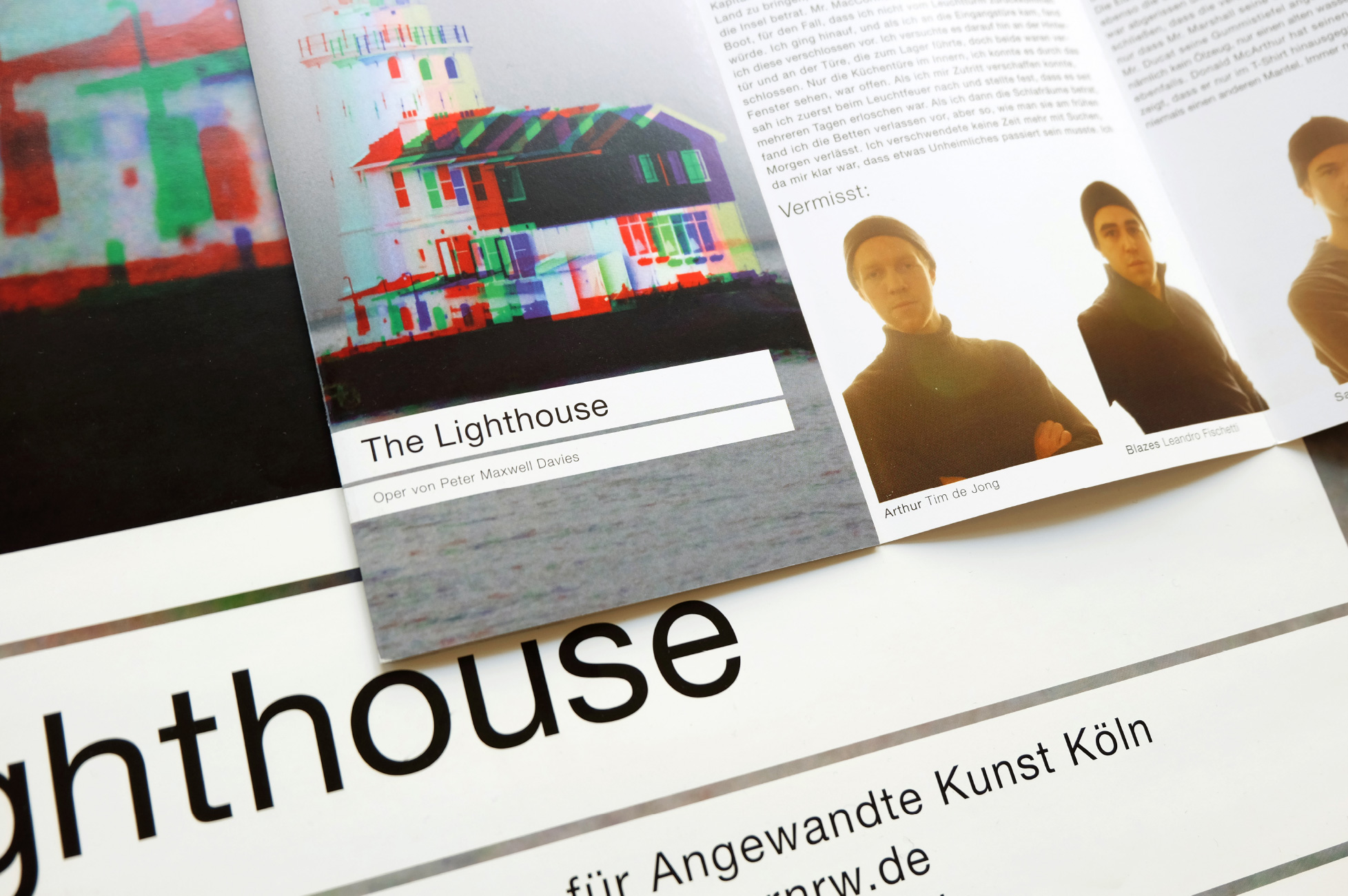 The Lighthouse - Flyer DIN lang