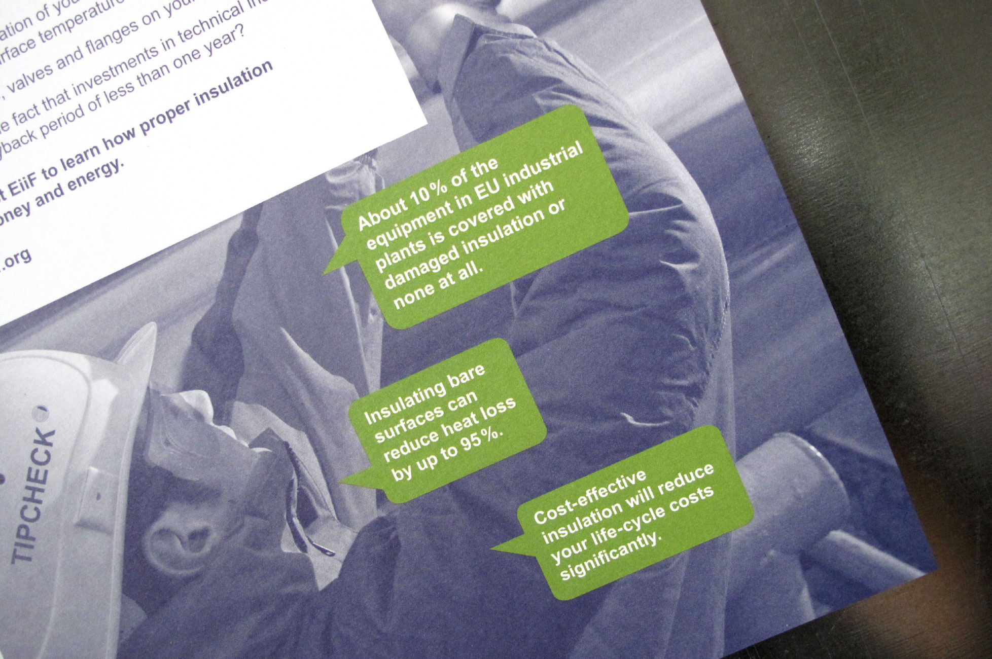 EiiF - brochure „Tipcheck“, detail