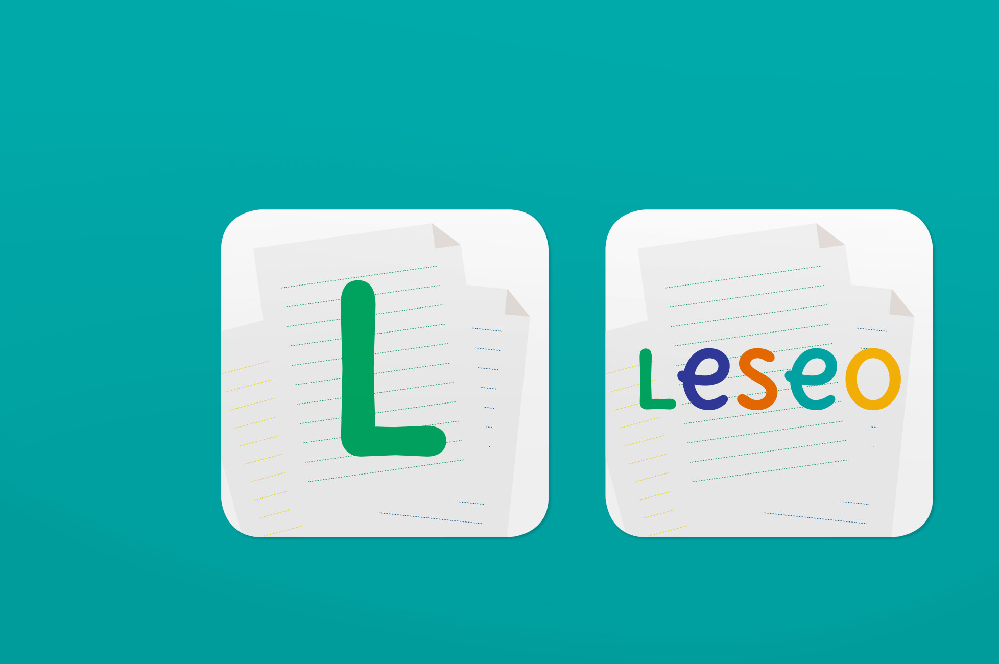 Leseo – App Icons, Entwurf 2