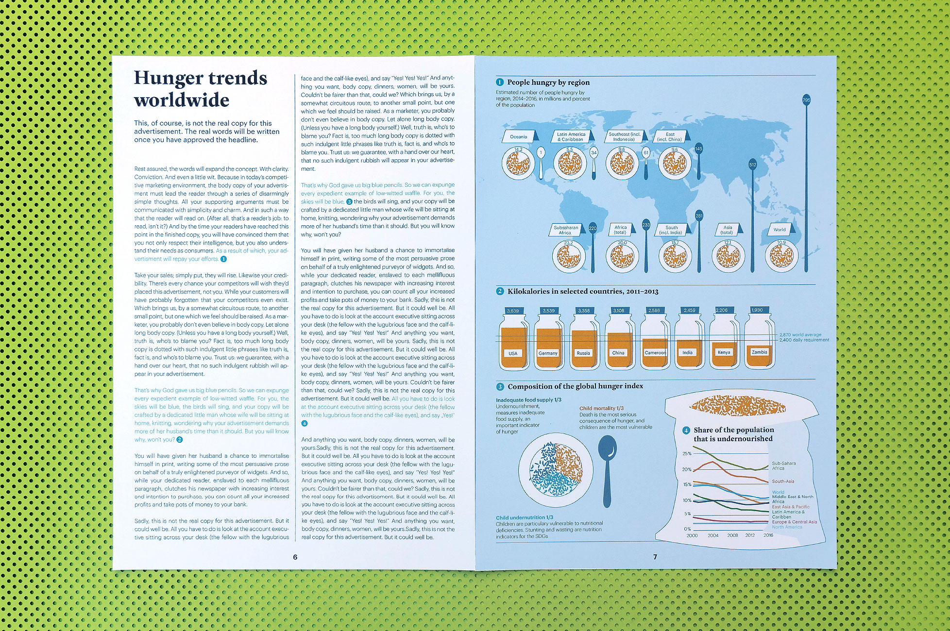 TMG Nutrition atlas – Double page hunger