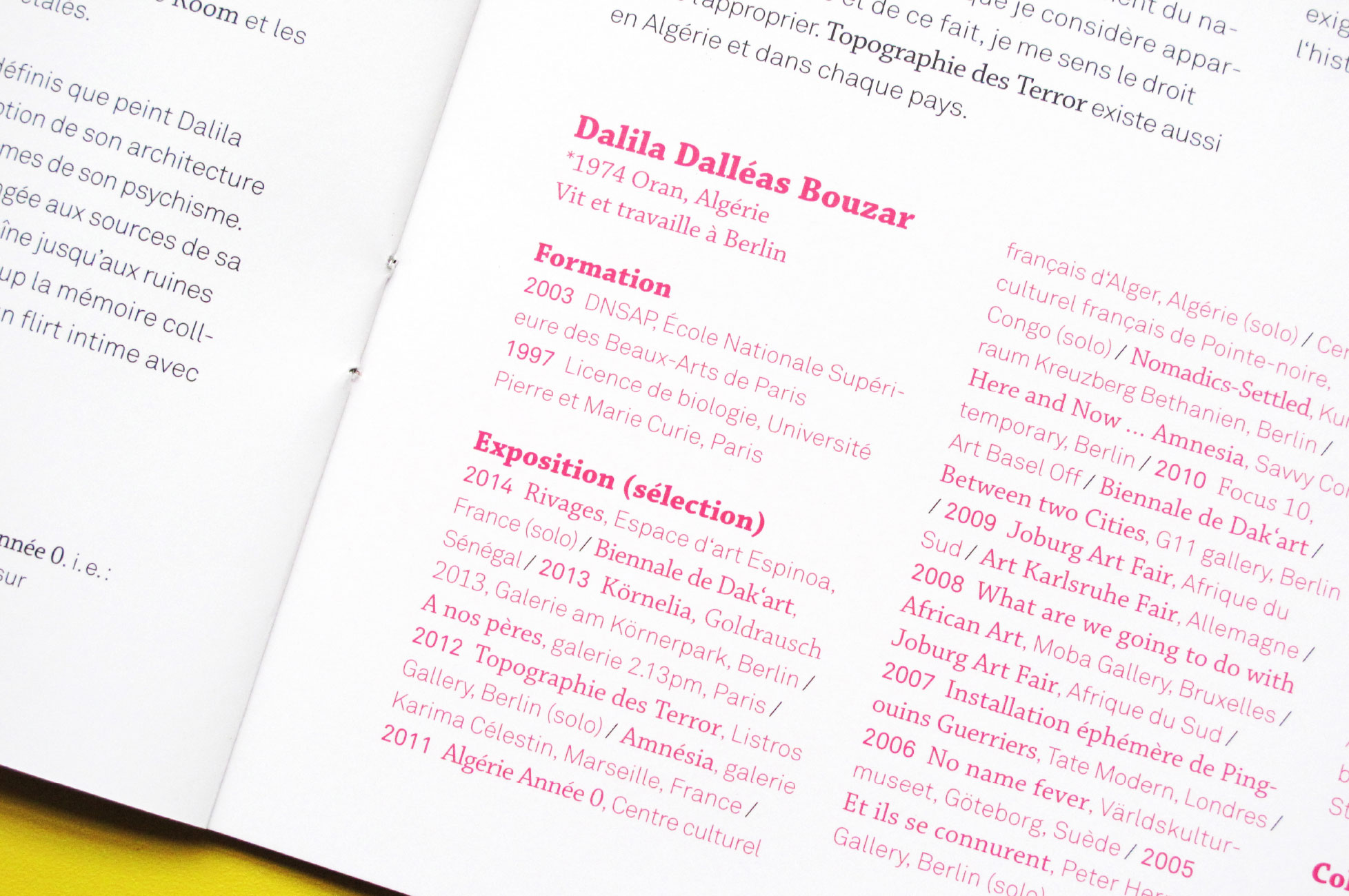 Dalila Dalléas Bouzar - biography Dalila Dalléas Bouzar - biography