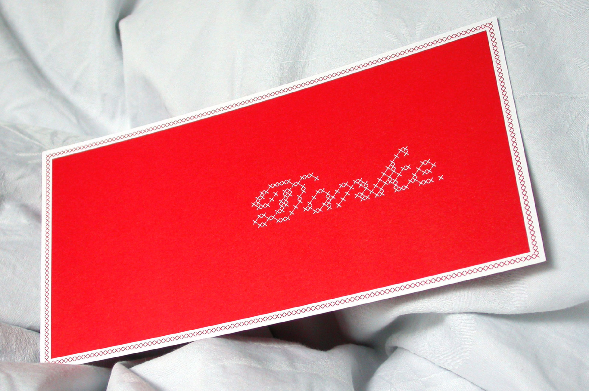 Nici + Knut - Danksagung