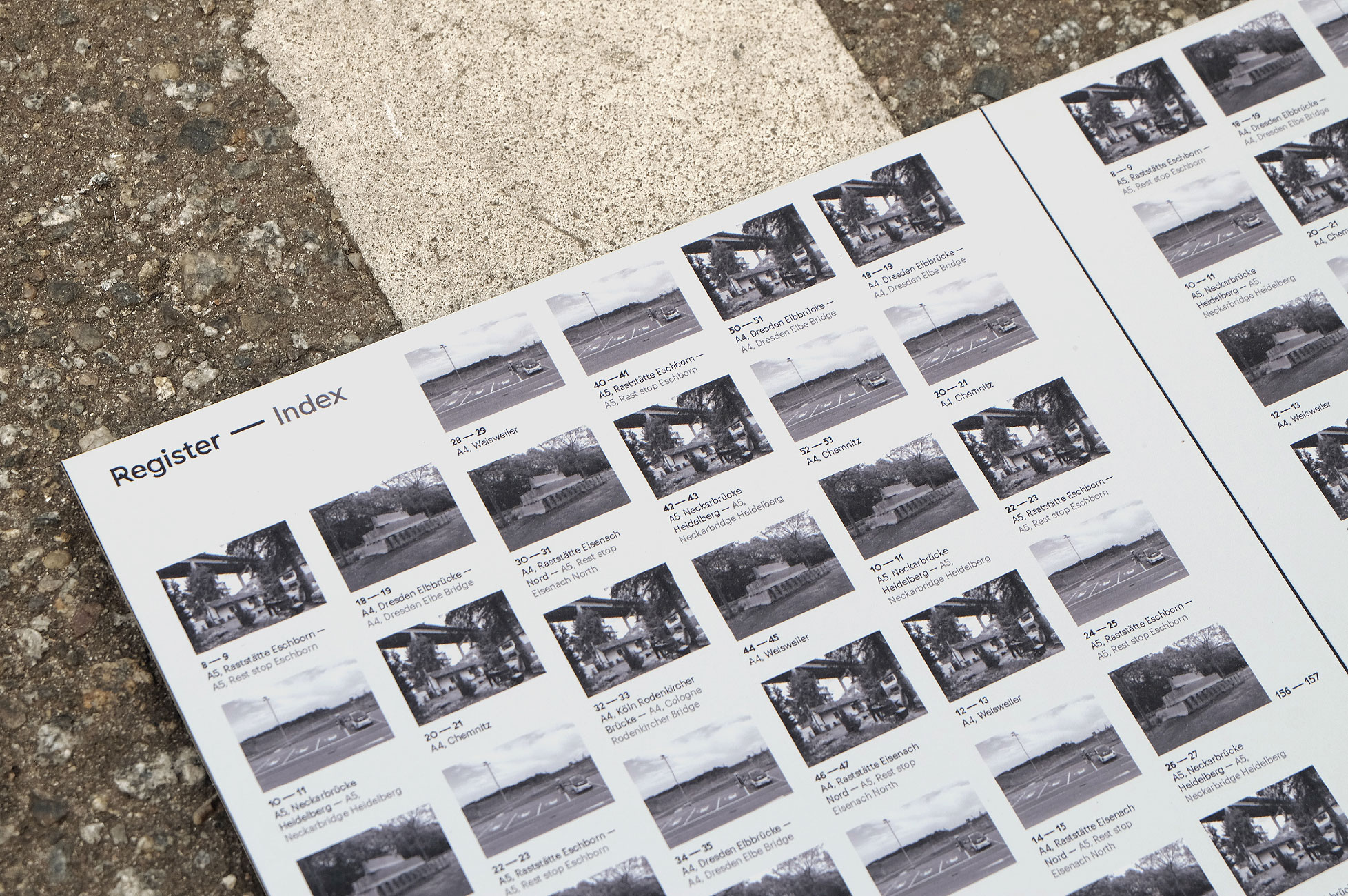 Autobahnorte – Appendix